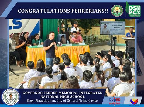 DepEd Tayo Gov Ferrer Memorial Integrated National High .